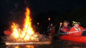 Fotorelacja z&nbsp;spływu w&nbsp;Noc Świętojańską